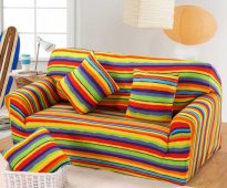 Sofa Striped Bright
