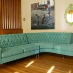 Turkoosi modulaarinen sohva