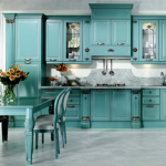 Turquoise Provence Kitchen Set