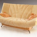Sand velour soffa