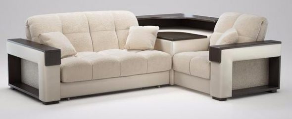 Sofa sudut yang bergaya