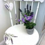 Provencalsk designstol Lilac