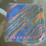 Diagonale deken voor pasgeboren breinaalden