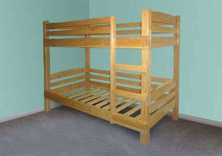 Kész fából készült ágy