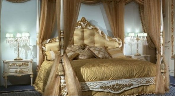 Klasický design postele