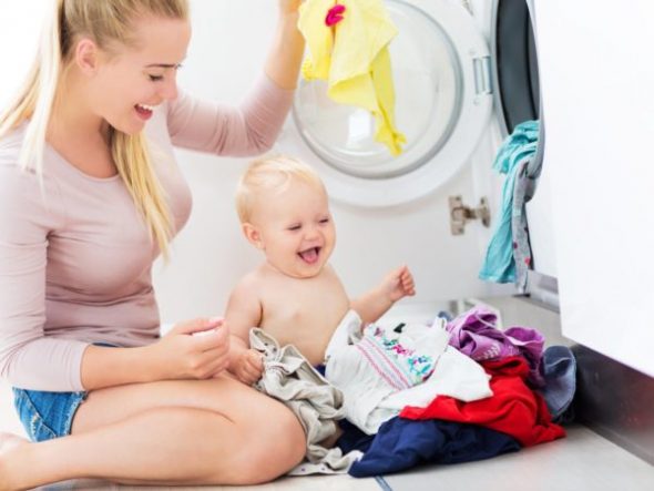 Laver les vêtements de bébé