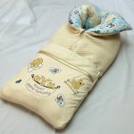 Béžová přebalovací deka pro miminko