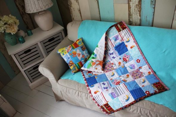 Baby patchwork quilt