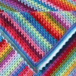 Crochet merenda mudah benang yang berbeza