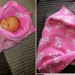 Vilten deken voor pasgeboren merinowol