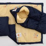 Přebalovací deka pro novorozence - zimní verzi