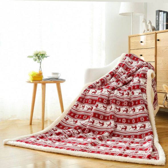 Vlněné deky krásné a pohodlné