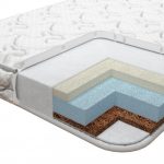 Veerloze matras voor kinderen in de snit