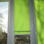 מסך ירוק עם מדריכי על העלה מטלטל