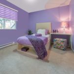Genç kızın yatak odası tasarımı