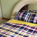 Controlla tessuto per set da letto