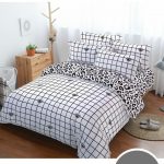 Kombinált fekete-fehér ágy