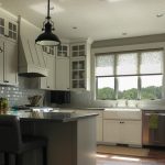 Design kuchyně v šedé barvě