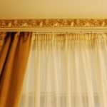 Baguette cornice with thread