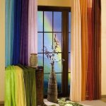 Rainbow gardiner för de mest ovanliga inredningarna