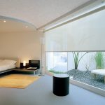 Göra en panoramautsikt med fönsterluckor i sovrummet