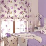 Dekorativa kuddar till sovrummet i en mjölkaktig lila färg
