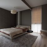 Grijs tapijt met een lang dutje