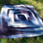 Országos takaró, 10 hurok sötét színekben