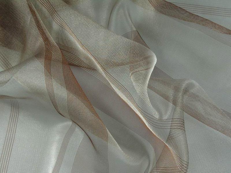 Foto van nylon nettule met een delicaat patroon