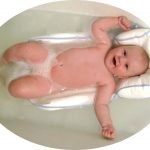 Luftmadrass för babybadning