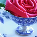rosor från servetter gör det själv idéer inredning
