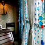idee per la decorazione di tende di perline