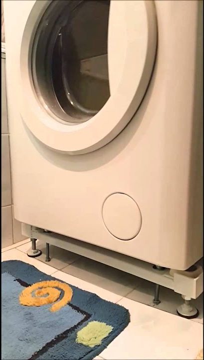Anti-vibratie staat voor foto-opties voor de wasmachine