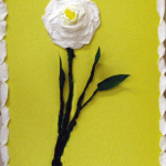 bunga dari hiasan foto tuala kertas