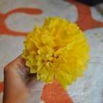 DIY szalvéta virágok