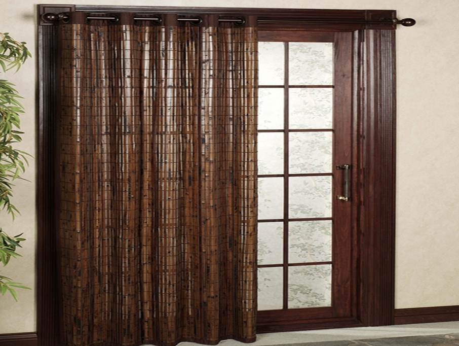 rideaux de bambou