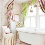 Provence-tyylinen kylpyhuoneen sisustus