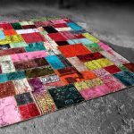 patchwork szőnyegek belső fotó