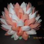 lotus de serviettes photo décor