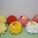 idées de serviettes de lotus decor