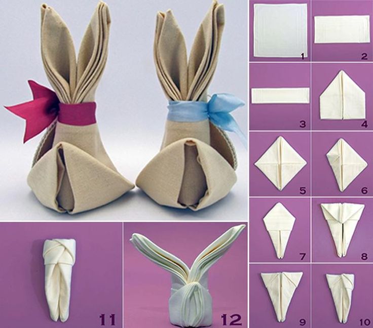 origami králík