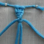 Kelas tuan menenun tirai tali di pintu