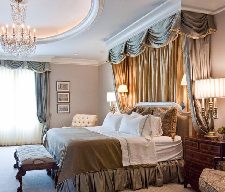 klassieke slaapkamer
