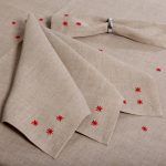 serviettes en tissu design