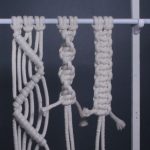 Optie kettingen van touw voor gordijnen
