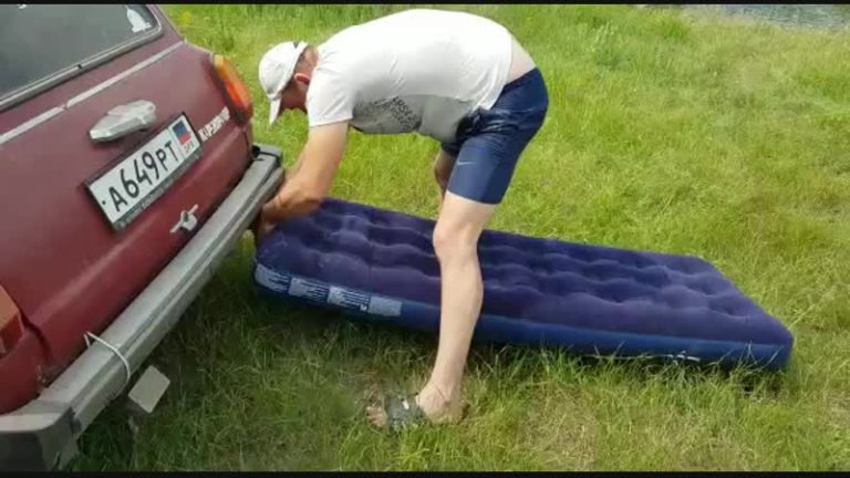 jak nafouknout matraci
