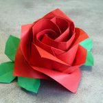 mawar dari idea-idea dekorasi napkin