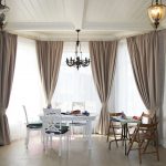 gardiner för panoramafönster foto design
