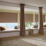 gardiner för panoramafönster idéer av exempel