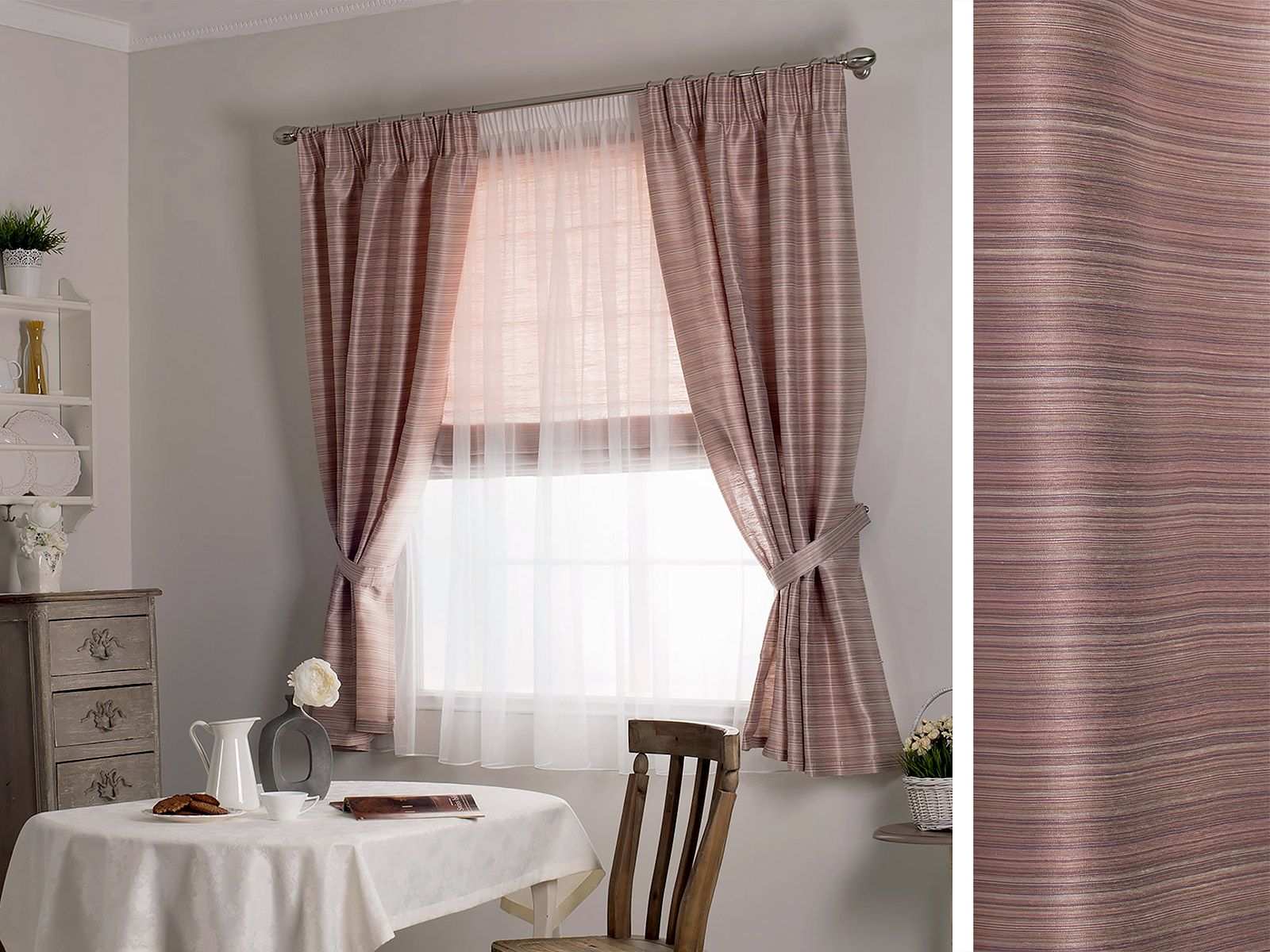 rideaux pour petites fenêtres textiles